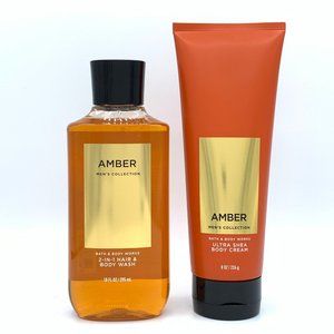 Bath and Body Works Amber Men's Duo Set